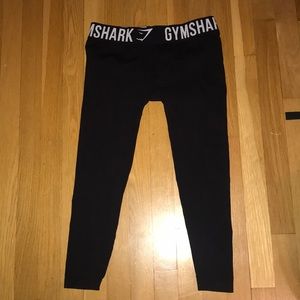 Gymshark Fit crop leggings black and white size S